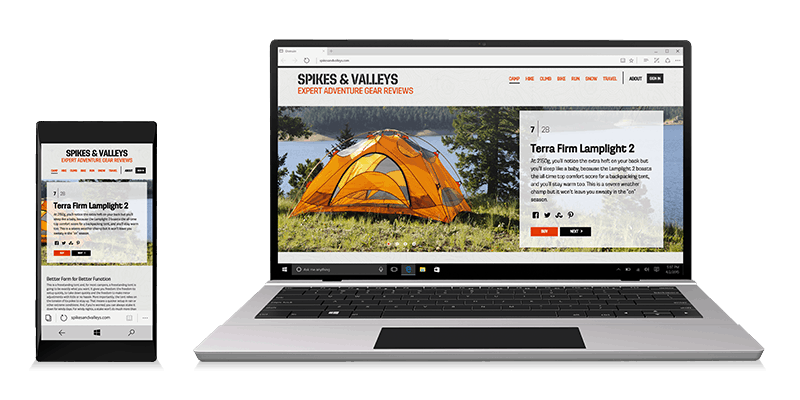 Responsive interfaces